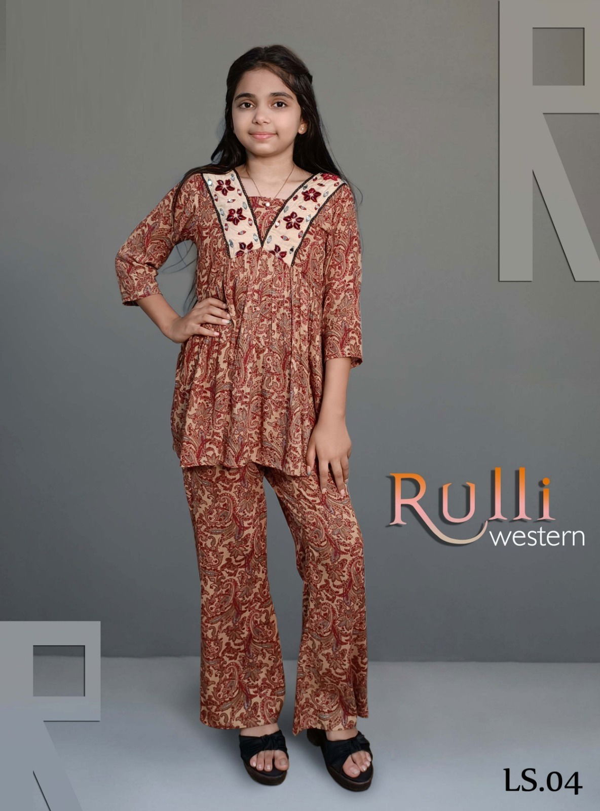 Rulli Kids Western Girls Wear Catalog